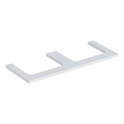 Geberit ONE Waschtischplatte Ausschnitt 2-fach, für Aufsatzwaschtisch, 120x3x47cm, W... GEBERIT-505345002 4025410937889 (Abb. 1)
