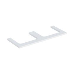 Geberit ONE Waschtischplatte Ausschnitt 2-fach, für Aufsatzwaschtisch, 120x3x47cm, W... GEBERIT-505345002 4025410937889 (Abb. 1)