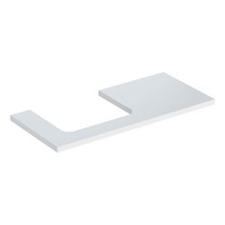 Geberit ONE Waschtischplatte Ausschnitt links, für Aufsatzwaschtisch rechteckig, 105... GEBERIT-505304001 4025410937247 (Abb. 1)