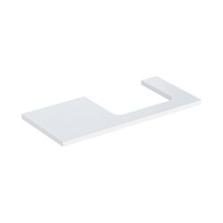 Geberit ONE Waschtischplatte Ausschnitt rechts, für Aufsatzwaschtisch rechteckig, 10... GEBERIT-505324001 4025410937667 (Abb. 1)