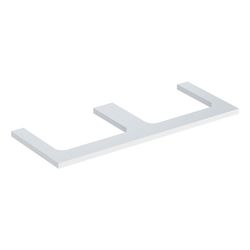 Geberit ONE Waschtischplatte Ausschnitt 2-fach, für Aufsatzwaschtisch, 120x3x47cm, W... GEBERIT-505345001 4025410937872 (Abb. 1)