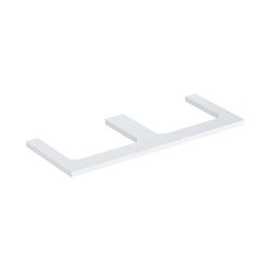 Geberit ONE Waschtischplatte Ausschnitt 2-fach, für Aufsatzwaschtisch, 120x3x47cm, W... GEBERIT-505345001 4025410937872 (Abb. 1)