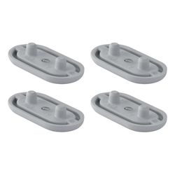 Geberit Set Ausgleichspuffer für WC-Sitzring, Geberit AquaClean 5000/5000plus, Manha... GEBERIT-241516CG1 4025416748052 (Abb. 1)