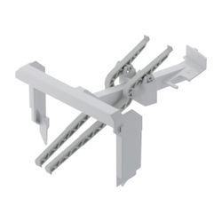 Geberit Konsole mit Betätigungshebel, für Aufputzspülkasten AP140, 2-Mengen-Spülung... GEBERIT-240426001 4025416071396 (Abb. 1)