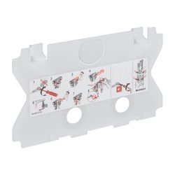 Geberit Schutzplatte für Unterputzspülkasten ab 2002... GEBERIT-240930001 4025416360964 (Abb. 1)