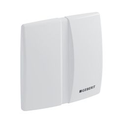 Geberit Abdeckplatte aus Zinkdruckguss zu Urinalsteuerung, Mattverchromt... GEBERIT-240561461 4025416119036 (Abb. 1)