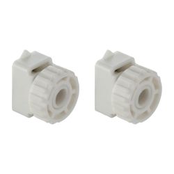 Geberit Set Kunststoffmuttern für Gewindestange M8, 2 Stück... GEBERIT-242046001 4025416801764 (Abb. 1)