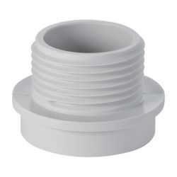 Geberit Gewindenippel Rohrgewinde 1", Alpinweiß... GEBERIT-895188111 4025416117957 (Abb. 1)