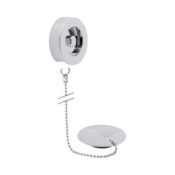 Geberit Fertigbauset für Badewannenablauf mit Stopfen d 52–12mm, Strukturverchromt... GEBERIT-240468211 4025416073468 (Abb. 1)