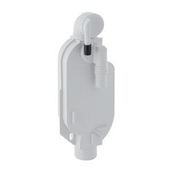 Geberit Unterputz-Geruchsverschluss für zwei Geräte, mit Wandeinbaukasten Außendurch... GEBERIT-240126001 4025416037705 (Abb. 1)