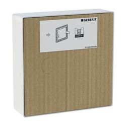 Geberit Bauschutz für Abdeckplatte flächenbündig, für Waschtischarmaturen mit UP-Fun... GEBERIT-244654001 4025410906892 (Abb. 1)