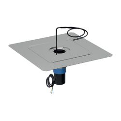 Geberit Pluvia Dachdurchführung mit Brandschutz, Heizband 230V/11,2W... GEBERIT-359363001 4025410946768 (Abb. 1)