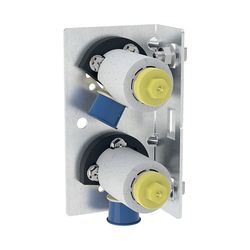 Geberit GIS Traverse für vertikal montierte Wandarmatur Aufputz, mit zwei Wasseransc... GEBERIT-461746001 4025416610564 (Abb. 1)