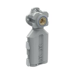 Geberit PushFit Doppelanschlussdose 90 Grad für Schnellkupplung... GEBERIT-650489003 4025410948014 (Abb. 1)