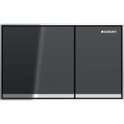 Geberit Omega 60 Drückerplatte, 2-Mengen-Spülung, Square, flächenbündig Lava, verspi... GEBERIT-115081JK1 4025410946706 (Abb. 1)