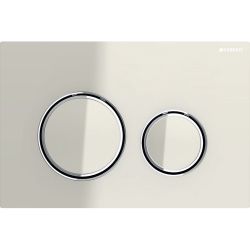 Geberit Sigma 50 (ex Sigma 21) Drückerplatte mit 2-Mengen-Spülung, Sandgrau, Metallf... GEBERIT-115884JL1 4025410947024 (Abb. 1)