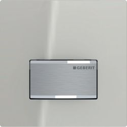 Geberit Typ 50 Drückerplatte Urinalsteuerung mit pneumatischer Spülauslösung, Sandgr... GEBERIT-116016JL5 4025410521378 (Abb. 1)