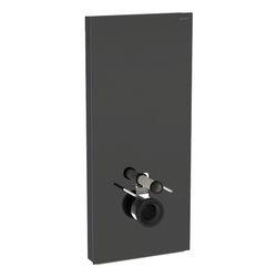 Geberit Monolith Plus Sanitärmodul für Wand-WC 114cm, Frontverkleidung Glas Lava, Se... GEBERIT-131231JK7 4025410763235 (Abb. 1)