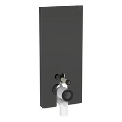 Geberit Monolith Plus Sanitärmodul für Stand-WC 114cm, Frontverkleidung Glas Lava, S... GEBERIT-131233JK7 4025410763358 (Abb. 1)