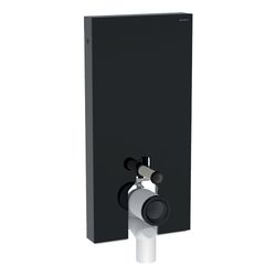 Geberit Monolith Plus Sanitärmodul für Stand-WC 101cm, Frontverkleidung Glas Schwarz... GEBERIT-131203SJ7 4025410762856 (Abb. 1)