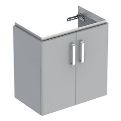 Geberit Renova Compact Unterschrank für Waschtisch, 2 Türen 59,7x60,5x39,7cm B Wasch... GEBERIT-501926421 4025410905581 (Abb. 1)