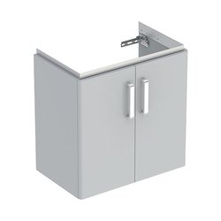 Geberit Renova Compact Unterschrank für Waschtisch, 2 Türen 59,7x60,5x39,7cm B Wasch... GEBERIT-501926421 4025410905581 (Abb. 1)