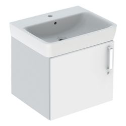 Geberit Bambini Set Waschtisch, Unterschrank, 59,5x56,3x48,3cm, Hahnloch mittig, Übe... GEBERIT-501927011 4025410905598 (Abb. 1)