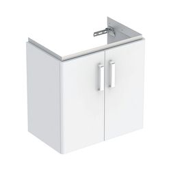 Geberit Renova Compact Unterschrank für Waschtisch, 2 Türen 59,7x60,5x39,7cm B Wasch... GEBERIT-501926011 4025410905574 (Abb. 1)