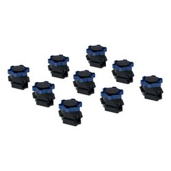 Geberit Set Füße für Duschwanne mit Länge bis 140cm, Höhe 6-12cm, 9 Stück... GEBERIT-554952001 4025410750334 (Abb. 1)