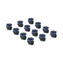 Geberit Set Füße für Duschwanne mit Länge ab 160cm, Höhe 6-12cm, 12 Stück... GEBERIT-554952002 4025410906410 (Abb. 1)