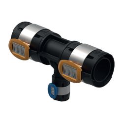 Geberit FlowFit T-Stück reduziert, d 50mm, d1 32mm, d2 50mm, PPSU... GEBERIT-620125001 4025416604631 (Abb. 1)