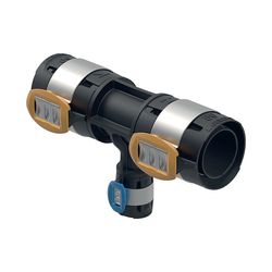 Geberit FlowFit T-Stück reduziert, d 50mm, d1 32mm, d2 50mm, PPSU... GEBERIT-620125001 4025416604631 (Abb. 1)