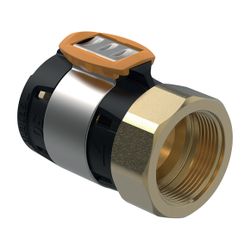 Geberit FlowFit Übergang mit Innengewinde bleifreie Siliziumbronze, d 63mm, Rp 2 1/2... GEBERIT-620416001 4025416638803 (Abb. 1)