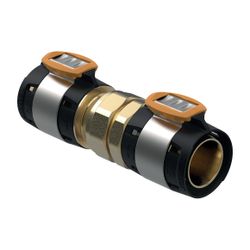 Geberit FlowFit Verschraubung bleifreie Siliziumbronze, d 63mm... GEBERIT-620576001 4025416627333 (Abb. 1)