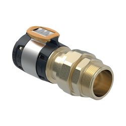 Geberit FlowFit Übergangsverschraubung mit Außengewinde bleifreie Siliziumbronze, d ... GEBERIT-620585001 4025416627432 (Abb. 1)