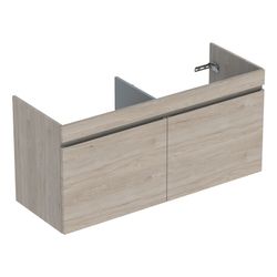 Geberit Renova Plan Unterschrank für Doppelwaschtisch 2 Schubladen 2 Innenschub. 122... GEBERIT-501912001 4025410905307 (Abb. 1)