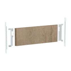 Geberit Duofix Montageplatte für Waschtisch mit Unterschrank, einer Auslaufarmatur e... GEBERIT-111055001 4025410949585 (Abb. 1)