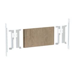 Geberit Duofix Montageplatte für Waschtisch mit Unterschrank, zwei Auslaufarmaturen,... GEBERIT-111056001 4025410948199 (Abb. 1)