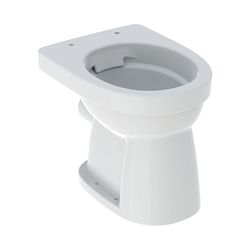 Geberit Renova Stand-WC Flachspüler, Abgang horizontal, Rimfree Tiefe 47cm, Weiß/Ker... GEBERIT-501984008 4025410605047 (Abb. 1)