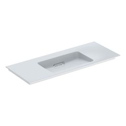 Geberit ONE Möbelwaschtisch Abgang horizontal, B 120cm T 48cm ohne Hahnloch, ohne Üb... GEBERIT-505016001 4025410593740 (Abb. 1)