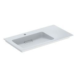 Geberit ONE Möbelwaschtisch Abgang horizontal Ablagefläche rechts 90x48cm HL links o... GEBERIT-505007001 4025410593580 (Abb. 1)
