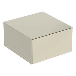 Geberit ONE Seitenschrank 1 Schublade, 45x24,5x47cm, Sandgrau hochglanz... GEBERIT-505078004 4025410630490 (Abb. 1)