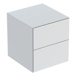 Geberit ONE Seitenschrank 2 Schubladen, 45x49,2x47cm, Mattweiß... GEBERIT-505077002 4025410630407 (Abb. 1)