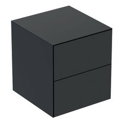 Geberit ONE Seitenschrank 2 Schubladen, 45x49,2x47cm, Mattschwarz... GEBERIT-505077008 4025410646545 (Abb. 1)