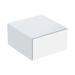 Geberit ONE Seitenschrank 1 Schublade, 45x24,5x47cm, Weiß lackiert hochglänzend... GEBERIT-505078001 4025410630469 (Abb. 1)