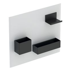 Geberit Magnettafel mit Stauboxen Weiß/pulverbeschichtet matt, Lava pulverbeschichte... GEBERIT-500649012 4022009354683 (Abb. 1)