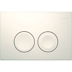 Geberit Delta 25 Drückerplatte, 2-Mengen-Spülung, Weiß... GEBERIT-115125115 4025410652782 (Abb. 1)