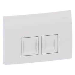 Geberit Betätigungsplatte Delta25, 2-Mengen-Spülung, Kunststoff, Weiß... GEBERIT-115135115 4025410653000 (Abb. 1)