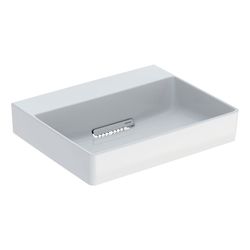Geberit ONE Aufsatzwaschtisch rechteckig Abgang horizontal 50cm T 41cm o. ohne Hahnl... GEBERIT-505023001 4025410593788 (Abb. 1)