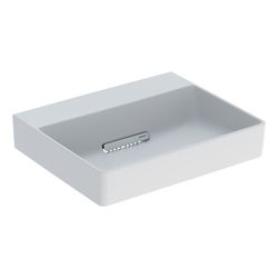 Geberit ONE Aufsatzwaschtisch rechteckig, Abgang horizontal, 50cm T 41cm o. Hahnloch... GEBERIT-505025001 4025410593801 (Abb. 1)